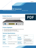 Huwuawei - OptiXstar P612E Datasheet PDF