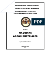 Maquinas Agroindustriales - 2019