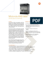 AXS1800 GPON Optical Line Terminal Data Sheet PDF