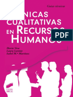 T+®cnicas Cualitativas en Recursos Humanos PDF