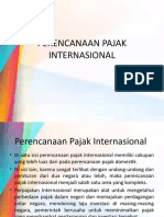 Perencanaan Pajak Internasional