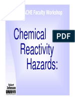 ChemicalReactivityHazards (Compatibility Mode)