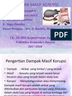 Dampak Masif Korupsi Pbak