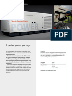 A Perfect Power Package.: Scania Genset Sg600