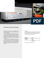 A Perfect Power Package.: Scania Genset Sg601