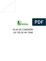 Plan de Conexión CH 755 NV. 3540