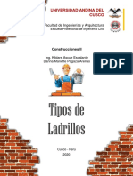 Tipos de Ladrillo