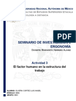 El factor humano en la estructura del trabajo