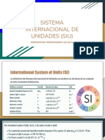 presentación SISTEMA INTERNACIONAL DE UNIDADES (SI)