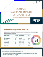 Presentación SISTEMA INTERNACIONAL DE UNIDADES (SI)