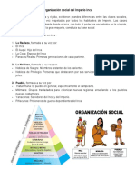 Clases Sociales Del Imperio Inca