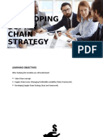 MODULE II - Developing Supply Chain Strategies