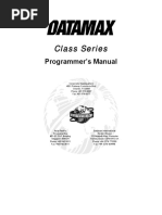 Datamax Programmer Manual