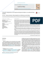 Towards Integration of 3D Legal and Physical Objects in Cadastral Data Models