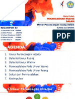 PERANCANGAN RUANG DALAM: Aspek Warna Dan Ruang