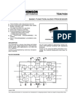 Basic Function Audio Processor: Description