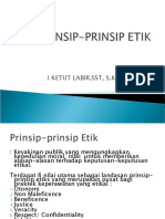 Prinsip-Prinsip Etik