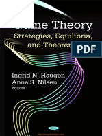 Game Theory - Strategies Equilibria and Theorems PDF