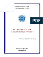 Tai Lieu Giang Day Tam Ly y Hoc - y Duc PDF