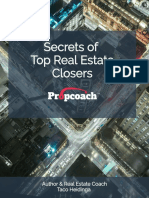 Secrets of Top Real Estate Closers - V1