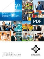 Corporate Brochure 2019: Mitsui & Co., LTD