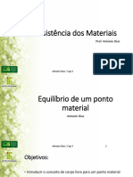 Aula 3 - Equilíbrio de Um Ponto Material PDF