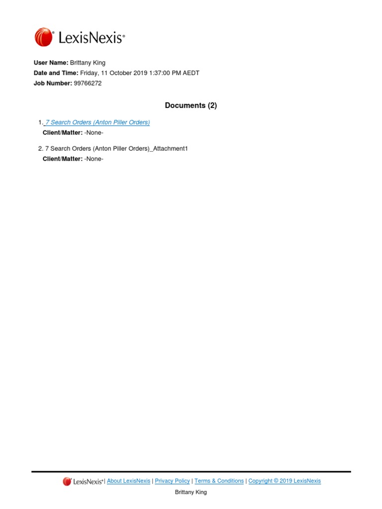 7 Search Orders Anton Piller Orders Pdf Pdf Copyright Infringement Trademark