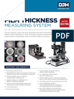 Film Thickness: Measuring System