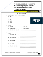 Grade 11 Maths Real Numbers PDF