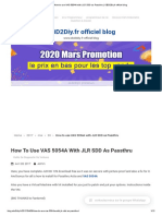 How To Use VAS 5054A With JLR SDD As Passthru - OBD2Diy - FR Officiel Blog
