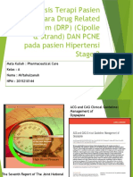 Analisis Terapi Pasien Secara Drug Related Problem (DRP) (Cipolle & Strand) DAN PCNE Pada Pasien Hipertensi Stage 2