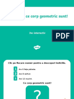 II Descoperă Ce Corp Geometric Sunt