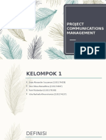 KEL 1 MANPRO PROJECT COMMUNICATIONS MANAGEMENT.pptx