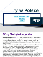 Góry W Polsce