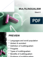 Multilingualism: Week 6