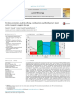 D.Hanak-Techno-economic Analysis of Oxy-Combustion Coal-Fired Power Plantwith Cryogenic Oxygen Storage PDF
