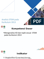 0.3 Analisis STEM Pada K13