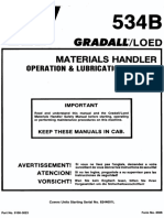 Operation - 9100-3023 - 12-83 - ANSI - English GRADALL PDF