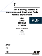 Operation & Safety, Service & Maintenance & Illustrated Parts Manual Supplement