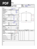 Service Water Tank Data Sheet (1000 m3)