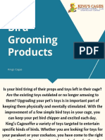 Bird Grooming Products
