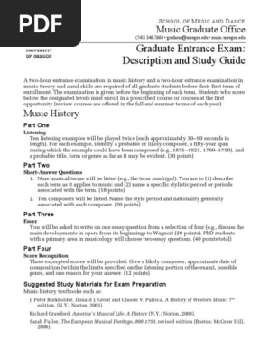 Study Guide