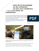 Cinco claves de la tecnología de rastreo de contactos explicadas por sus creadores.docx