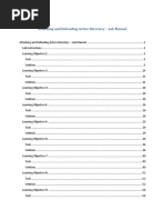 Attacking and Defending Active Directory - Lab Manual