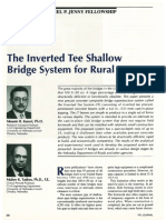 The Inverted Tee Shallow Bridge System For Rural Areas