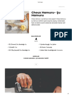 Choux Hamuru - Şu Hamuru PDF