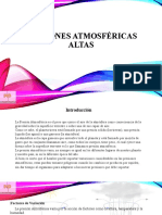 Presiones atmosféricas altas: factores, efectos y controles