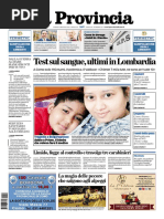 La Provincia Di Como 9maggio2020 | PDF