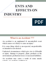 Accidents and Their Effects On Industries