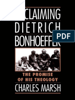 Pub - Reclaiming Dietrich Bonhoeffer The Promise of His PDF